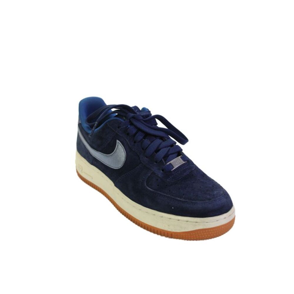 Nike Womens Air Max Suede Platform Sneakers Shoes Blue Size 8